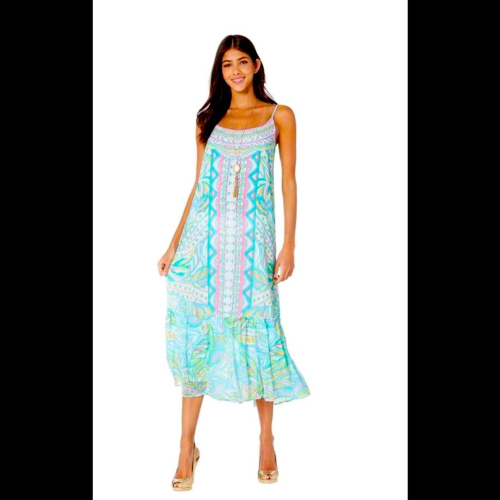 Lilly Pulitzer Winni Maxi Dress, NWT, size XS